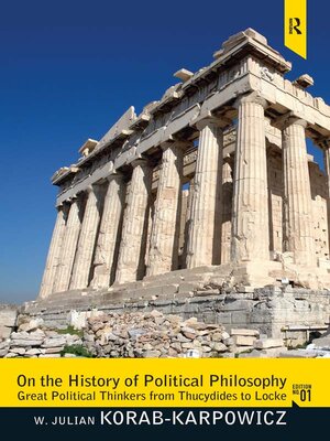 cover image of On the History of Political Philosophy
